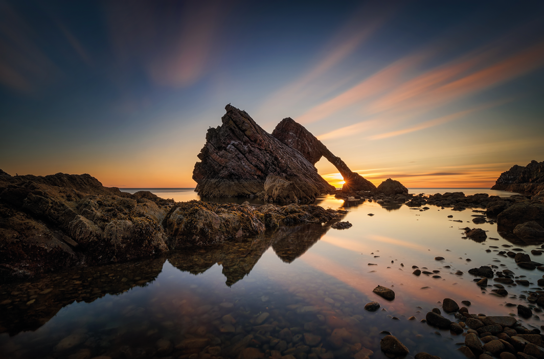 Bow Fiddle Rock, Moray Bow Fiddle Rock, Moray