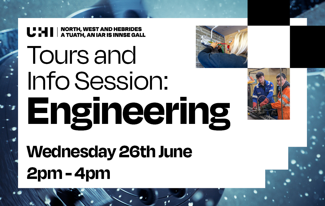 Tours and Info Session: Engineering. Wednesday 26 June, 2pm to 4pm