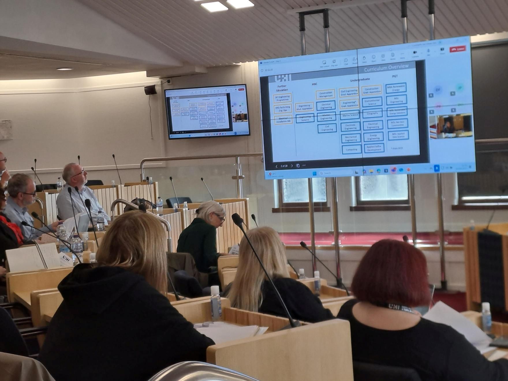 Ceumannan adhartach air adhart aig Fòram nan Eilean