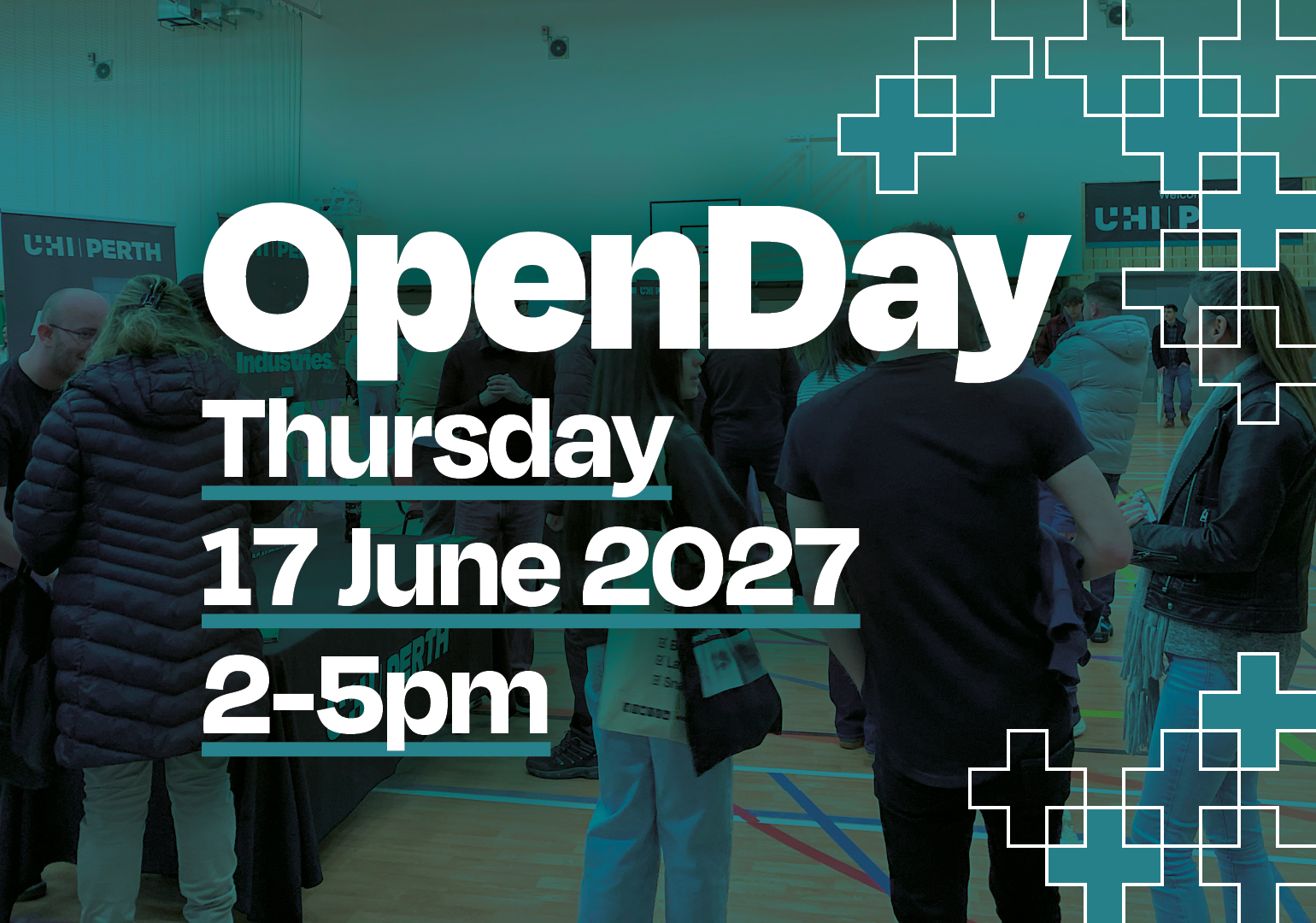 Open Day - Thursday 17 June 2027 - 2-5pm