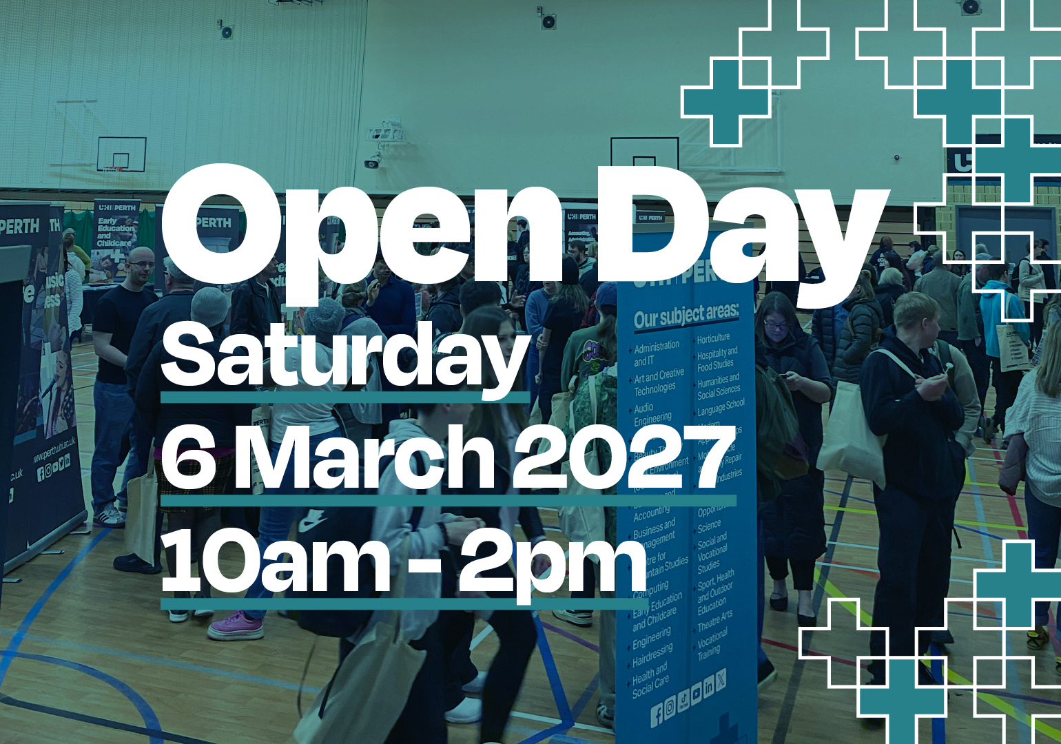 Open Day - Saturday 6 March 2027, 10am-2pm