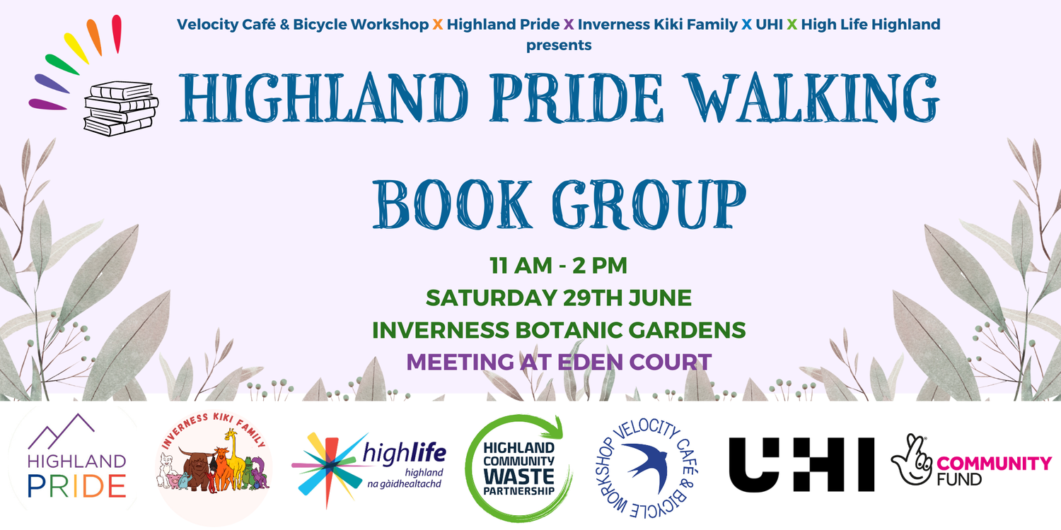 One-off special Highland Pride Walking Book Group event