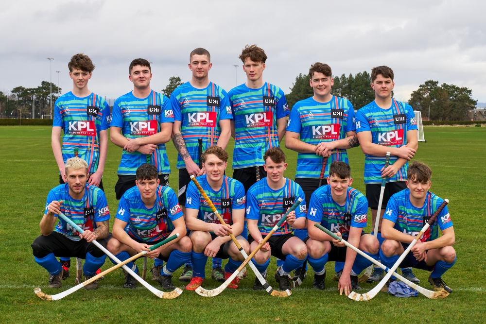 UHI mens shinty team