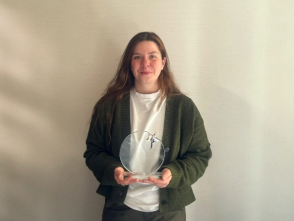 Trees and Timber Learner of the Year winner Hannah Thomson