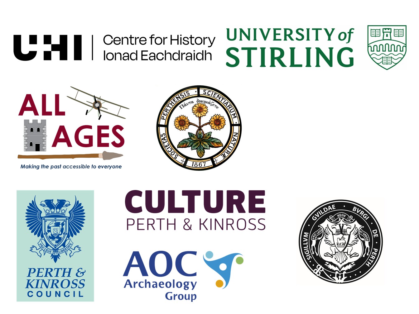 A collection of partnering organisations involved in the Charterhouse project A collection of partnering organisations involved in the Charterhouse project