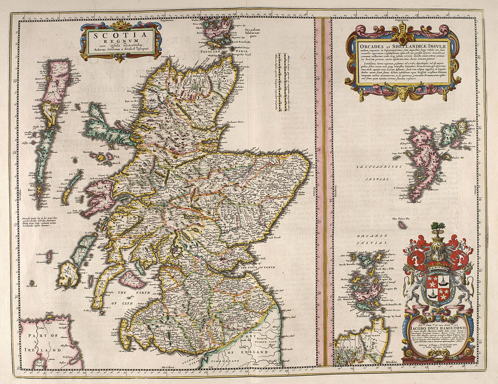 A photograph of the Blaeu Atlas