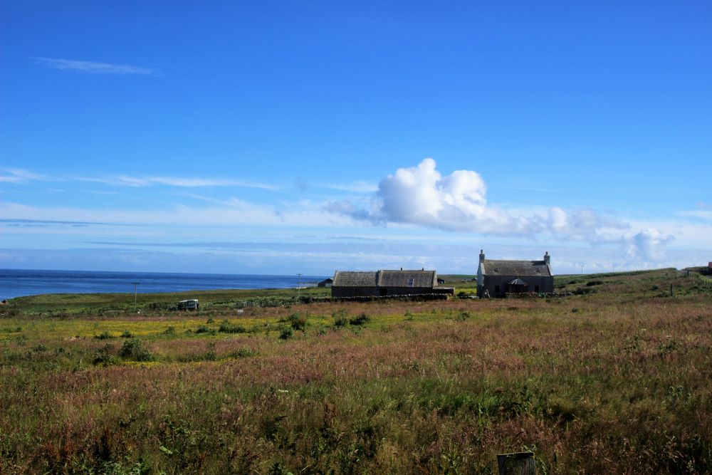 Picture of a cottage on the island of Sanday, Orkney