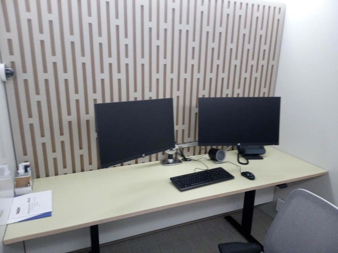 Interior of SafePod on UHI Campus Interior of SafePod on UHI Campus