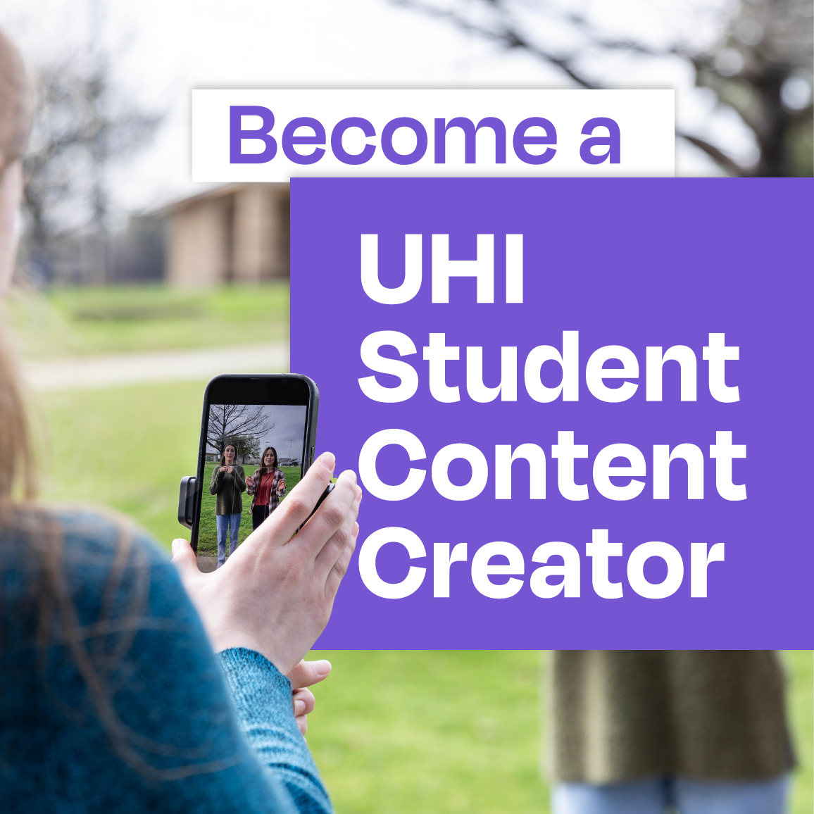 Become a UHI Student Content Creator