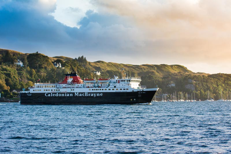 Isle of Mull ferry from Oban